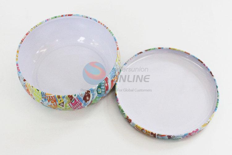 Delicate Design Bowl Shape Storage Cans Seal Storage Box