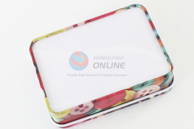 Custom Button Pattern Card Case Fashion Card Holder