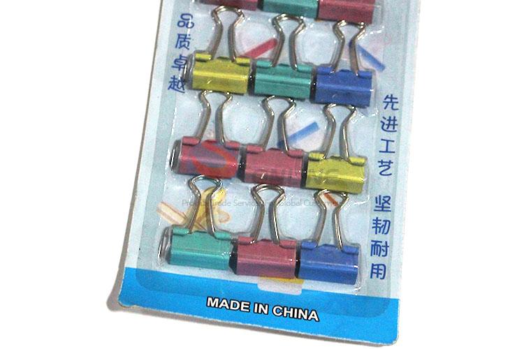 Wholesale Supplies 12pcs Binder Clip for Sale