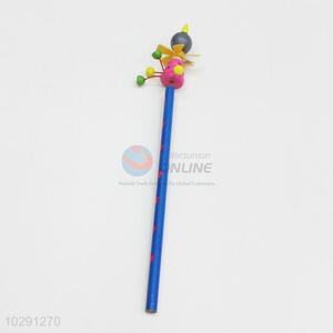 6Pcs/Opp Kawaii Blue Wooden Pencils Creative Gift For Kids