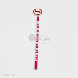 Wholesale Price Creative Silm Wooden Pencil With Traffic Signal Pattern