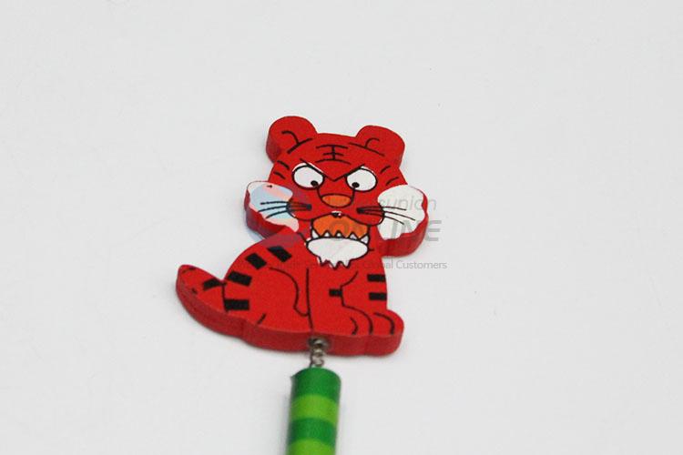 Silm Creative Tiger Shape Wooden Craft Pencil With Cheap Price,22Cm