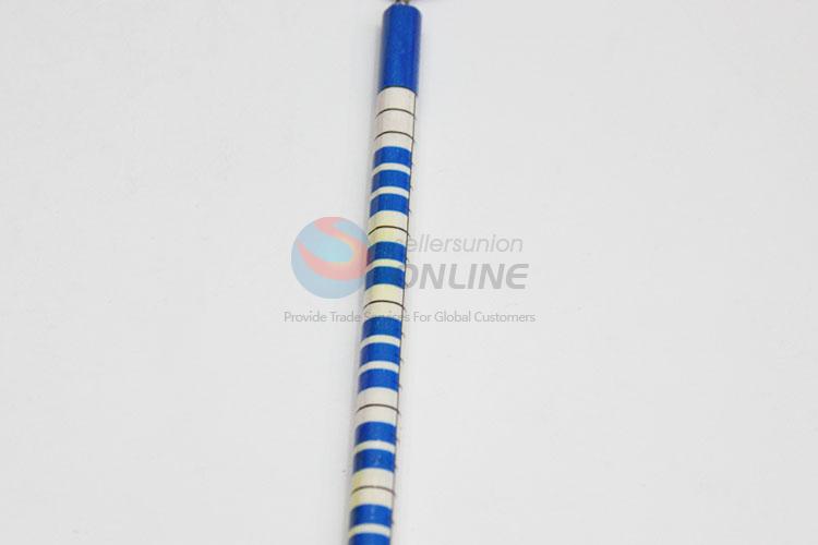 Wholesale Price New Design Silm Blue Wooden Pencil