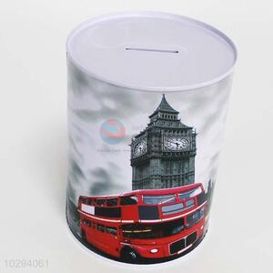 Nice Big Ben Printed Iron Money Box for Sale