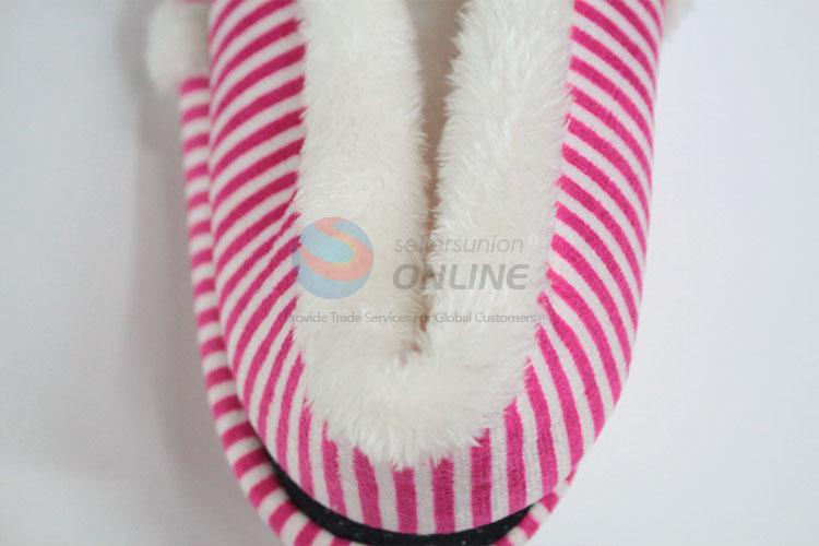 Crazy selling thin stripe indoor ground sandals