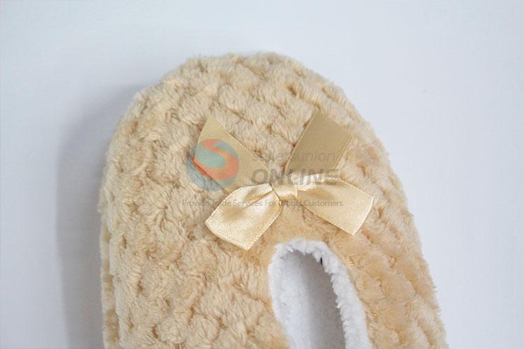 Good sale indoor ground sandals with bowknot