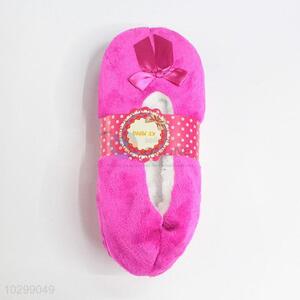 Pure color warm winter indoor slipper shoes