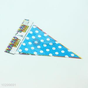 Fashion Style Dotted Triangular Flag Party Supplies