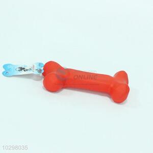 Wholesale promotional custom plastic pet toys bone