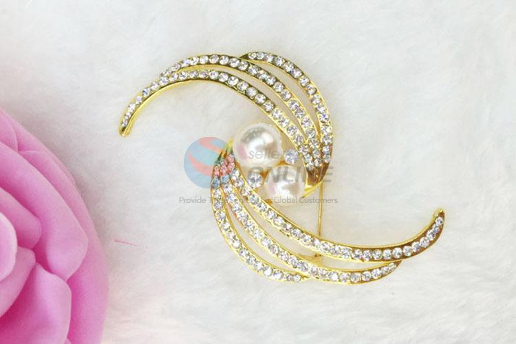 High Quality Jewelry Rhinestone Brooch for Party