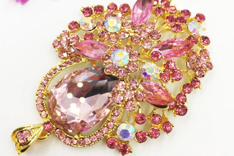 Fashion Jewelry Rhinestone Pendant Design for Lady