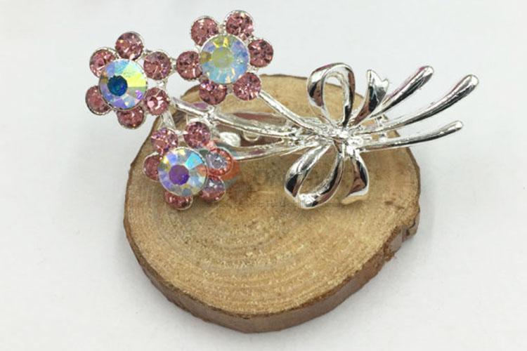 Factory Direct Rhinestone Brooch for Wedding Invitations