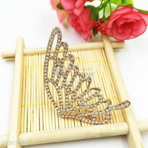 Pretty Cute Fancy Crystal Brooch Metal Breastpin