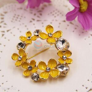 Factory Direct Crystal Rhinestone Breastpin Brooch Pin