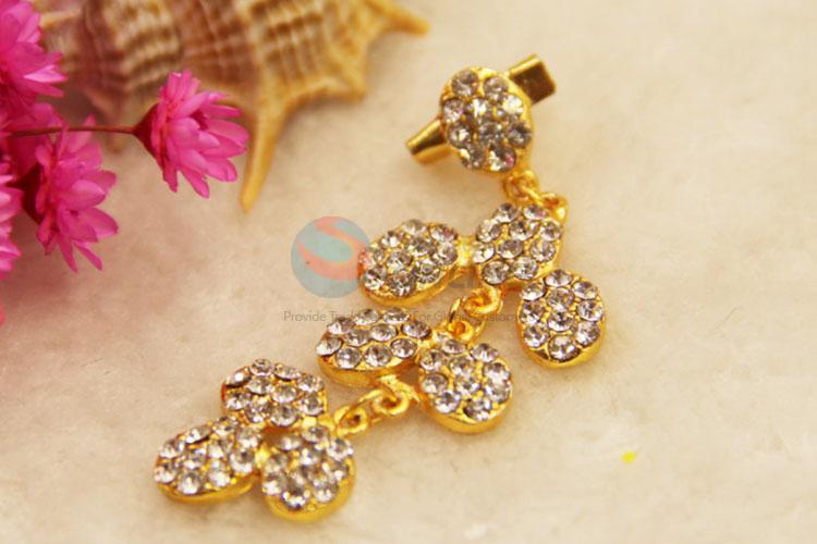 Cheap Price Rhinestone Pave Wedding Brooches Breastpin