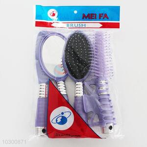 Low price cool 5pcs comb&mirror set