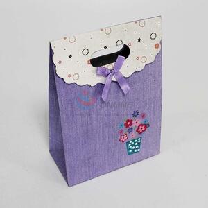 Lovely new paper handle gift bag,12.5*6*16.5cm