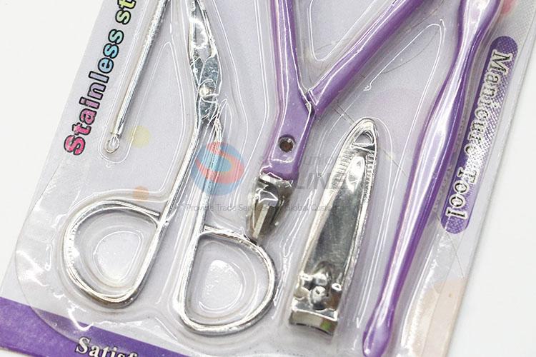 Hot Sale Girls Manicure Set Cuticle Nipper/ Nail Clipper/ Eyebrow Scissors