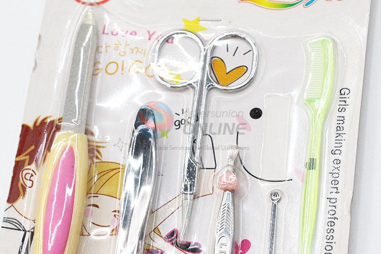 Latest Design Make Up Tools Eyebrow Tweezers/ Eyebrow Scissors/ Nail Clipper/ Comb/ Earpick