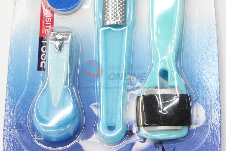 Hot Sale Manicure Set Beauty Tools Nail File/ Nail Clipper/ Cuticle Pusher