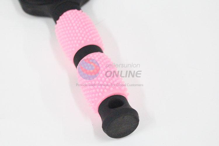 Creative Design Pink Color Hair Care Plastic Spa Massage Comb