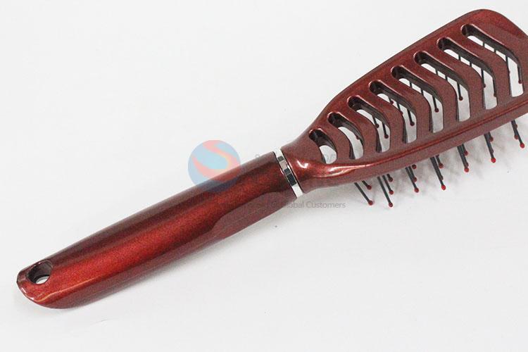 Wholesale Coffee Color Handle Anti-static Hair Comb Brush