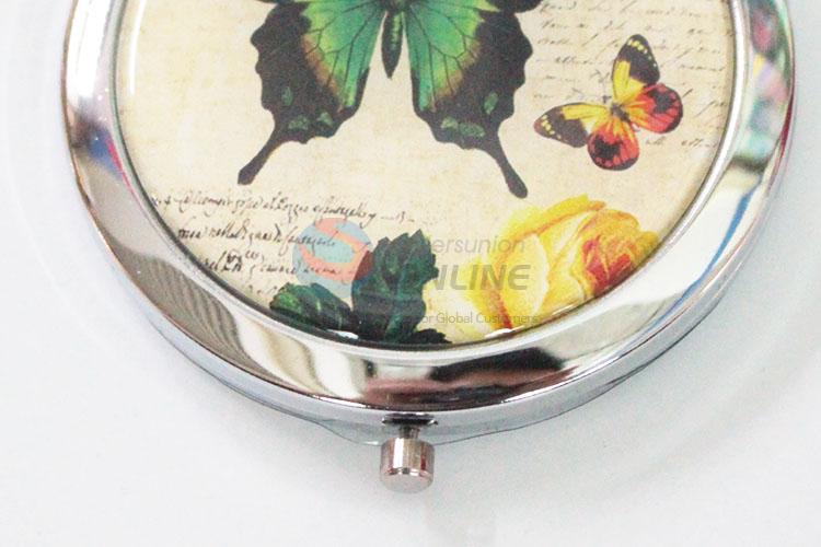 Cheap high quality butterfly makeup mirror