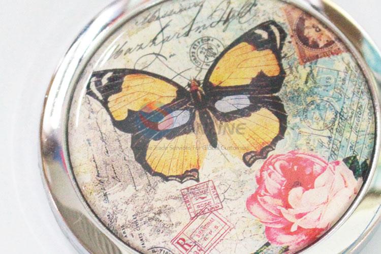 Newly low price beautiful butterfly makeup mirror