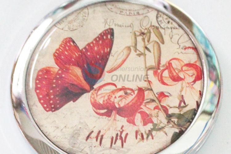 Good quality best fashionable butterfly makeup mirror