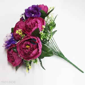 18 Pieces Little Peony and Hydrangea for Home Decoration