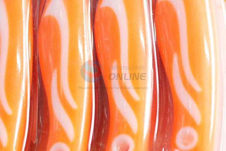 Cheap high quality orange 12pcs knifes