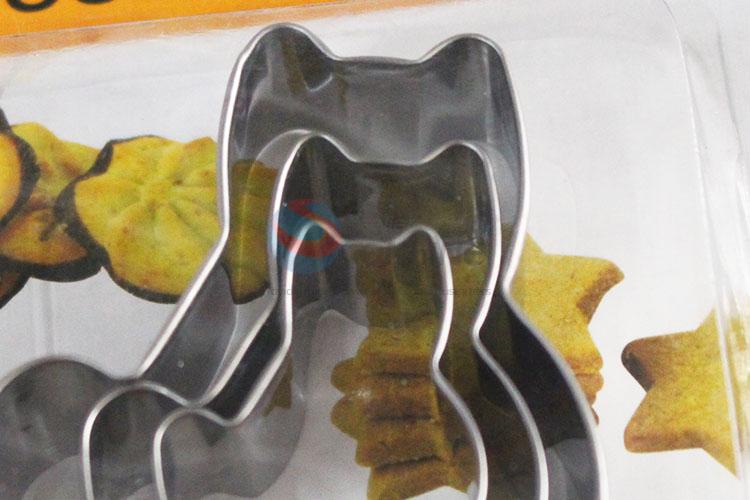 Factory price wholesale top quality 3pcs biscuit moulds