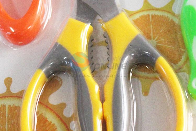 Cheap top quality best peeler/scissor/knife set