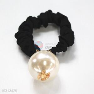 Recent design popular cheap pearl hair ring