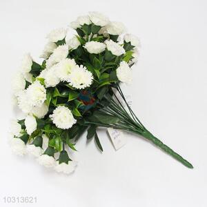 Top Quality 72 Heads White Artificial Carnation for Home Decoration