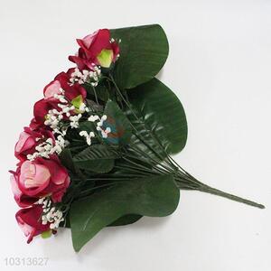 18 Heads Artificial Romantic Rose for Home Decoration