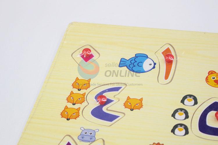 New Arrival Wooden Educational Toys Colorful Jigsaw Puzzle