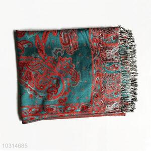 High Quality 100% Cotton Soft Jacquard Scarf