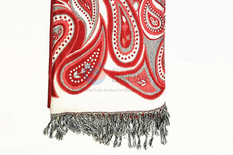 Soft 100% Cotton Jacquard Scarf for Fashion Women