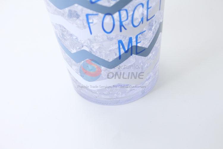 Cute best new style frosty freezer mug ice beer YH-BB gel cup  with straw