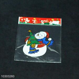 Snowman Self-adhesive Window Sticker,Laber Sticker