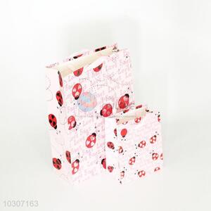 Ladybug Printed Lovely Paper Gift Bag