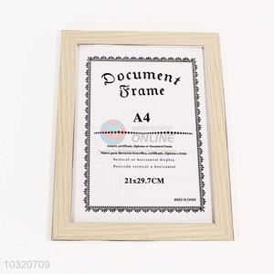 A4 Size Photo Frame for Certificate Picture