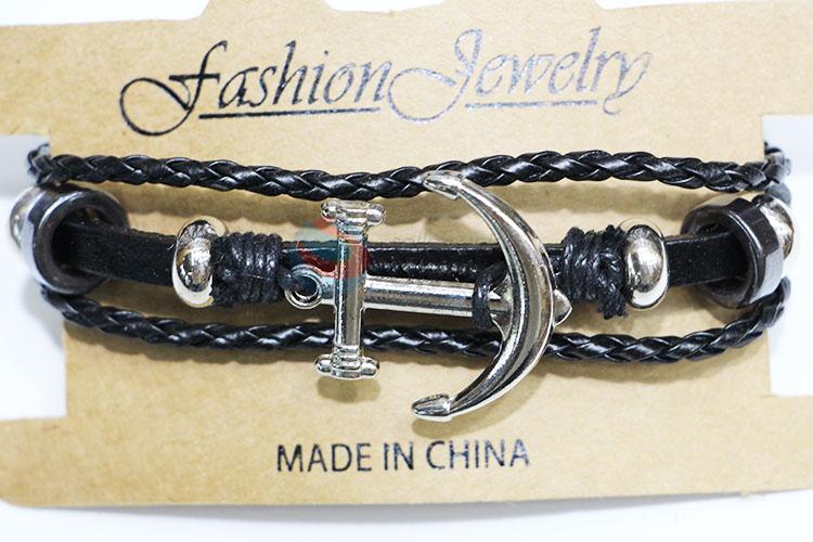 Retro Cowhide Bracelet Antique Bangles for Promotion