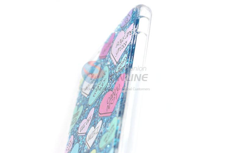 Interesting Heart Printed Mobile Phone Shell for Sale