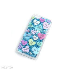 Interesting Heart Printed Mobile Phone Shell for Sale