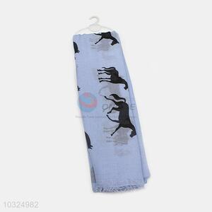 High Quality Multifuctional Long Slub Cotton Scarf