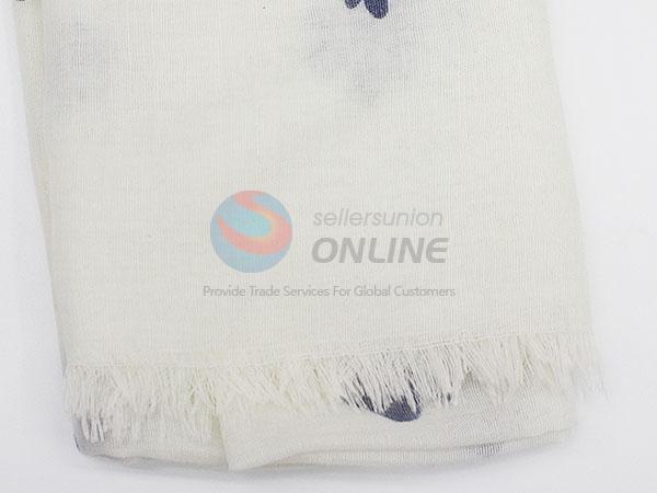 Factory Direct Digital Printed Shawl Slub Cotton Scarf