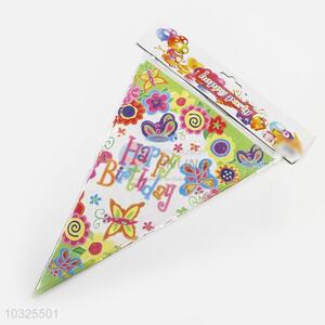 Made In China Wholesale Party Decorated Colorful Paper Pennant