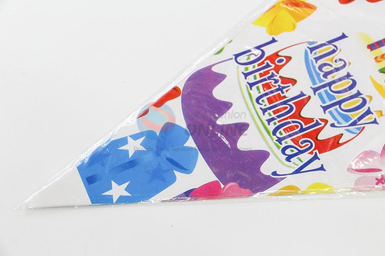 Fashion Style Party Decorated Colorful Paper Pennant